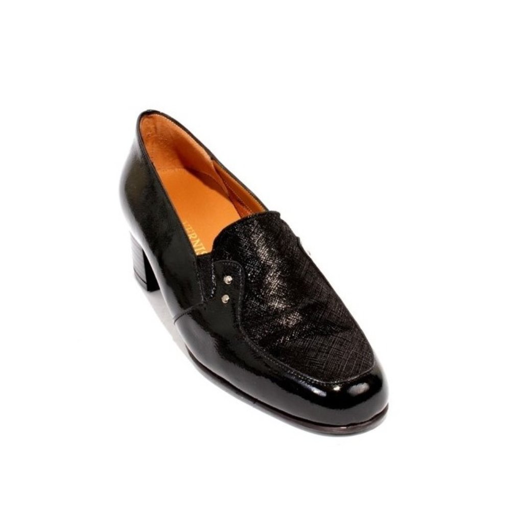 Vernissage 22501 Black Leather Comfort Shoes Pumps